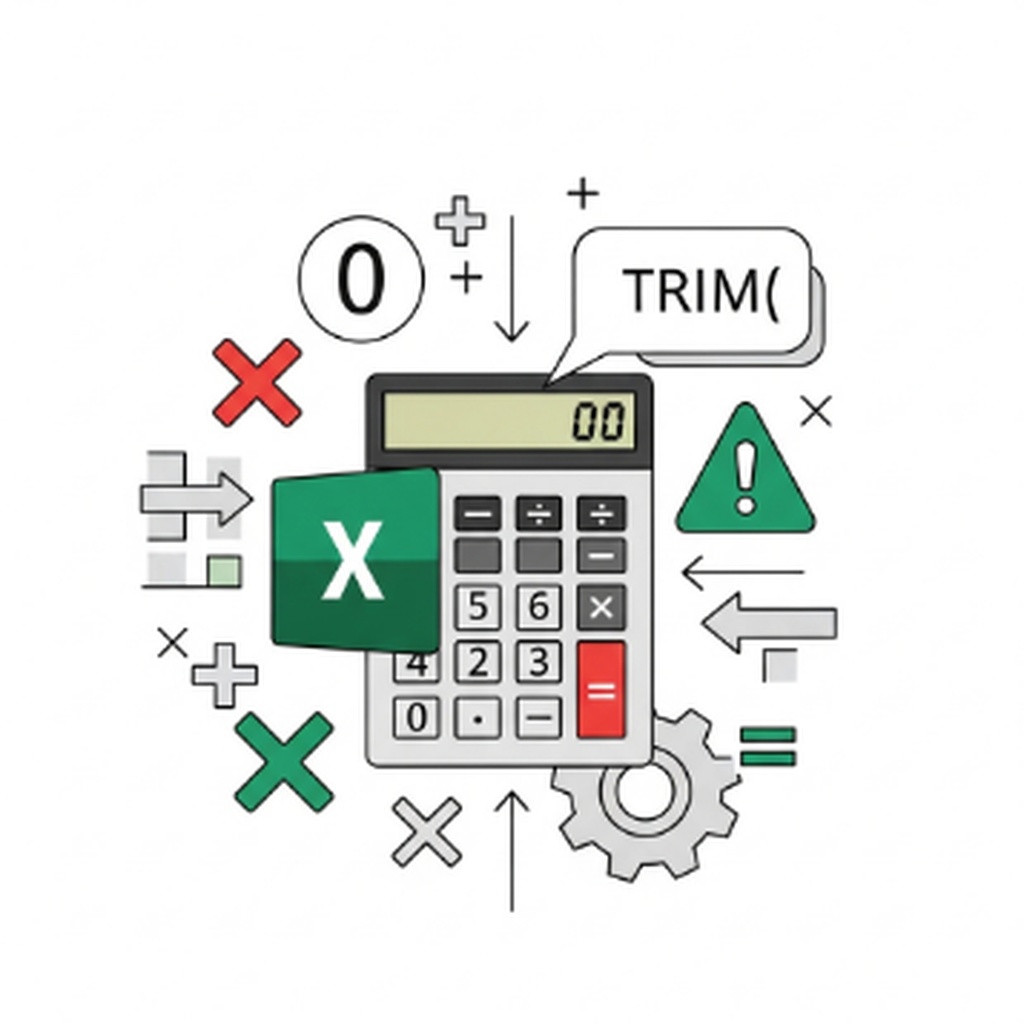 엑셀 수식 결과 0 해결 방법 및 자동 계산 설정과 오류 수정 팁