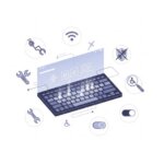 컴퓨터 자판 일부가 안 눌릴 때 임시방편으로 화상 키보드 띄우는 법