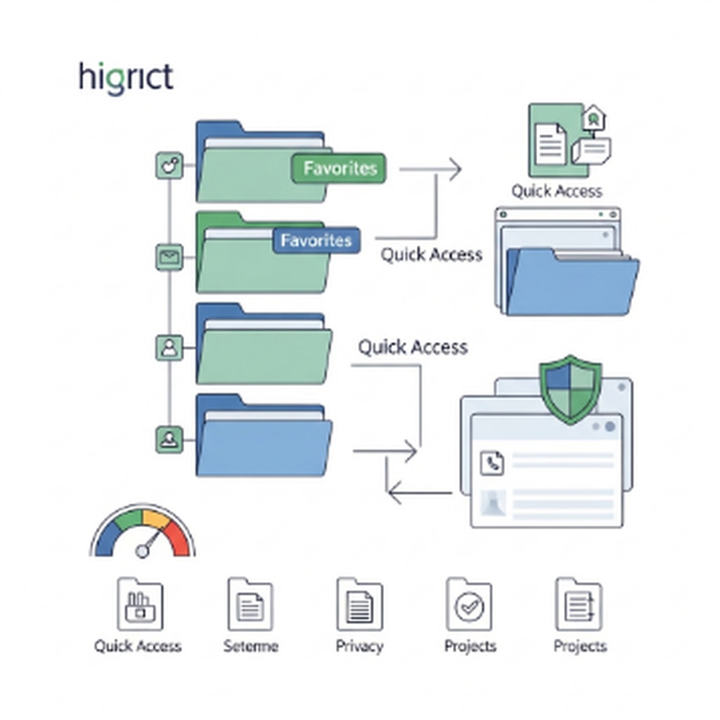 윈도우 탐색기 즐겨찾기 폴더 고정 및 이름 변경으로 업무 효율 높이는 방법