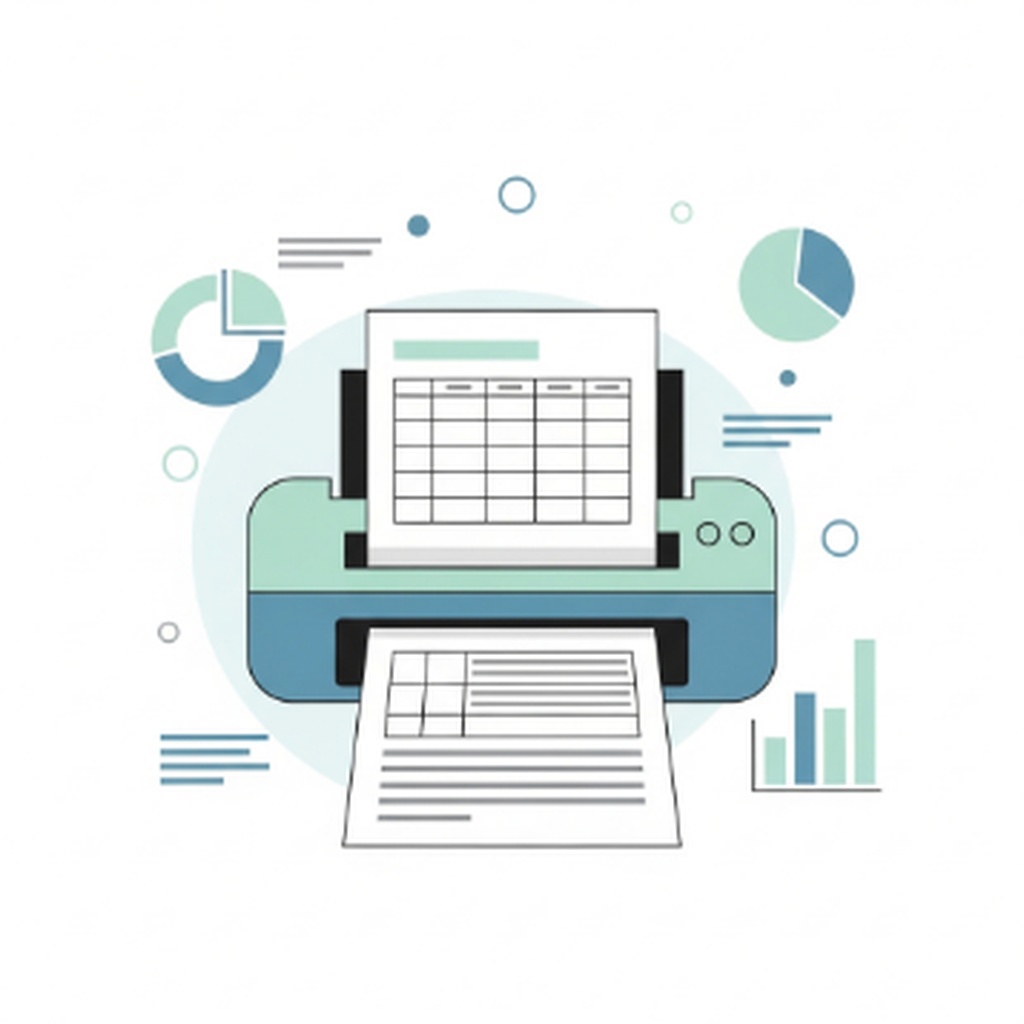 엑셀 인쇄 시 종이 한 페이지에 표 전체가 쏙 들어가게 맞추는 방법