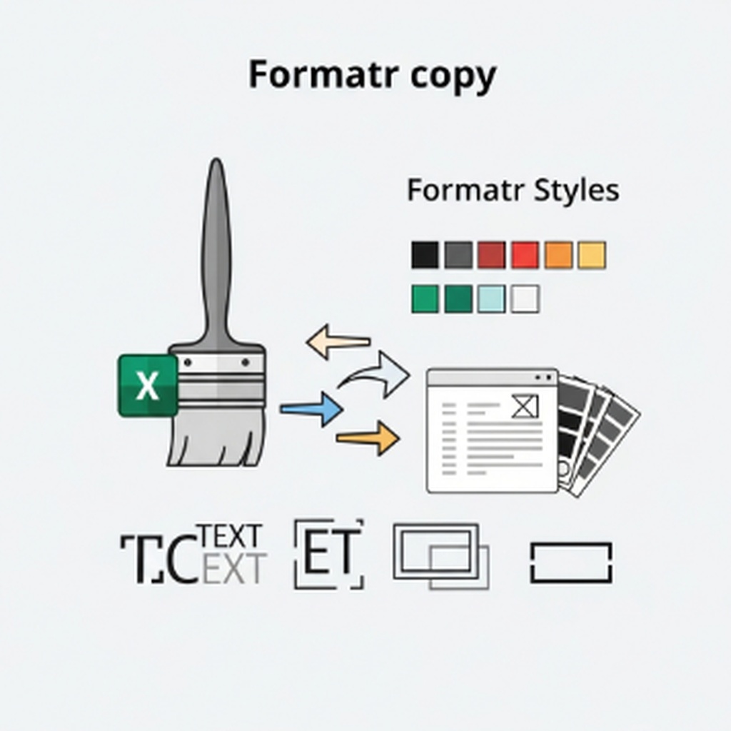 엑셀 셀 서식 복사 단축키로 여러 칸에 똑같은 디자인 적용하는 방법