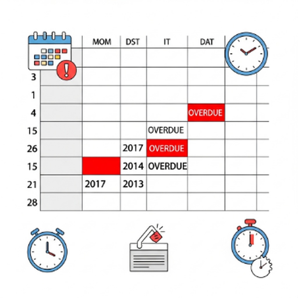 엑셀 특정 날짜가 지나면 셀 색깔이 변하게 하여 마감일 관리하는 법