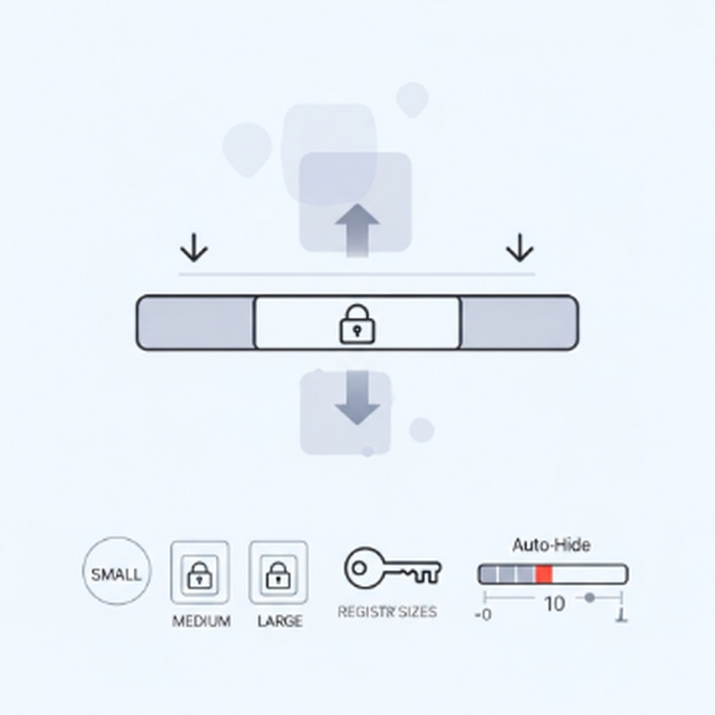 윈도우 11 작업표시줄 위치 위나 옆으로 옮기는 방법과 레지스트리 설정