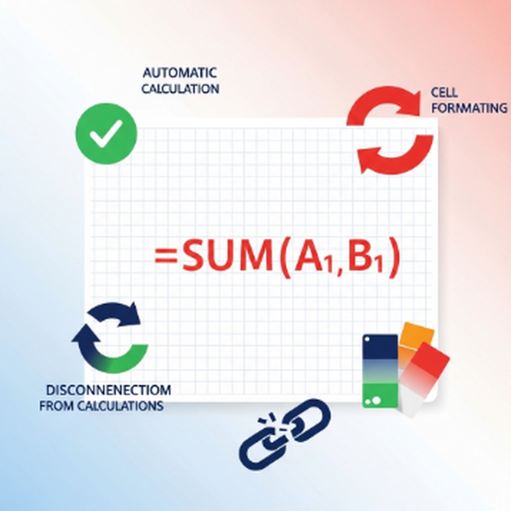 엑셀 수식 결과값이 안 나오고 수식 그대로 보일 때 해결 방법