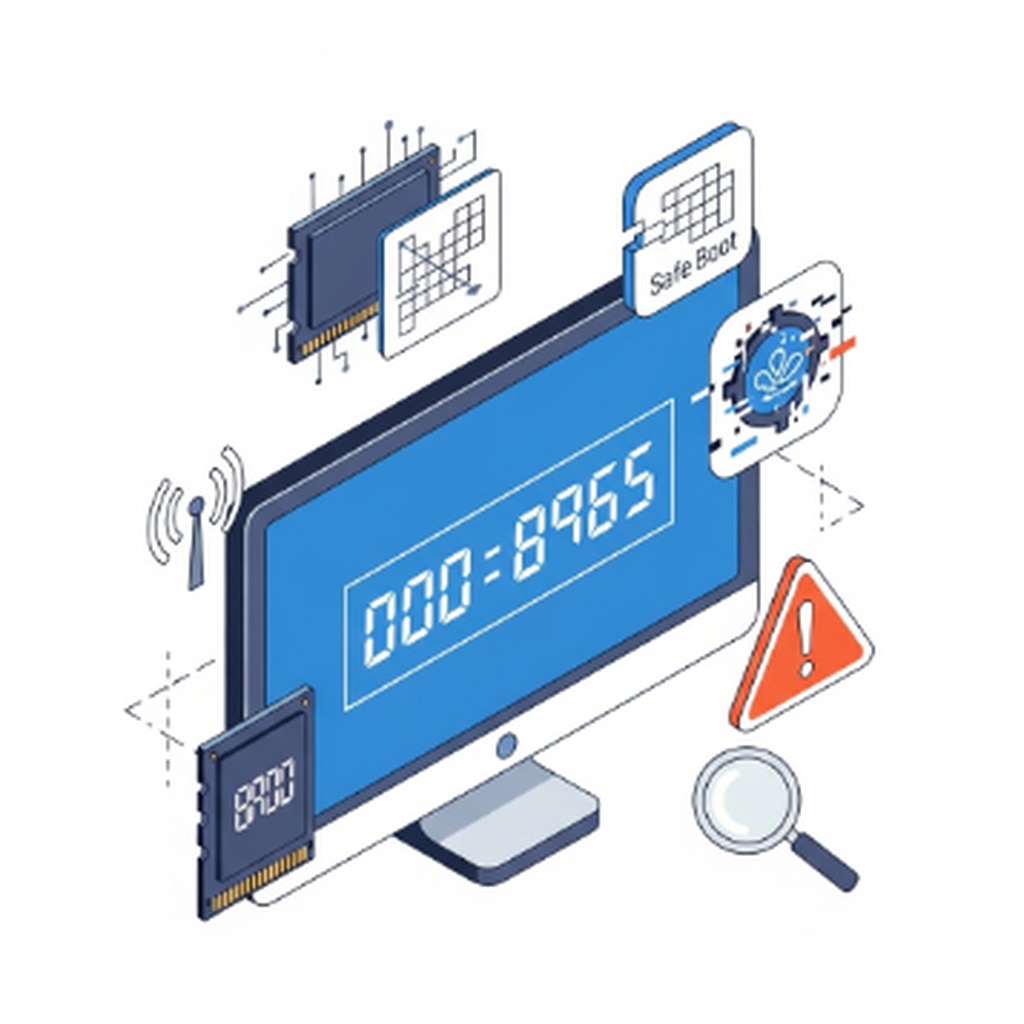 컴퓨터 블루스크린 오류 코드 확인 및 원인 해결 방법