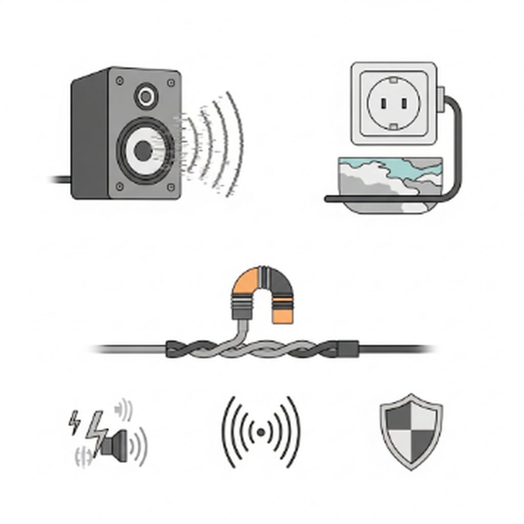 컴퓨터 스피커 웅 소리 노이즈 제거 접지 확인 및 해결 방법