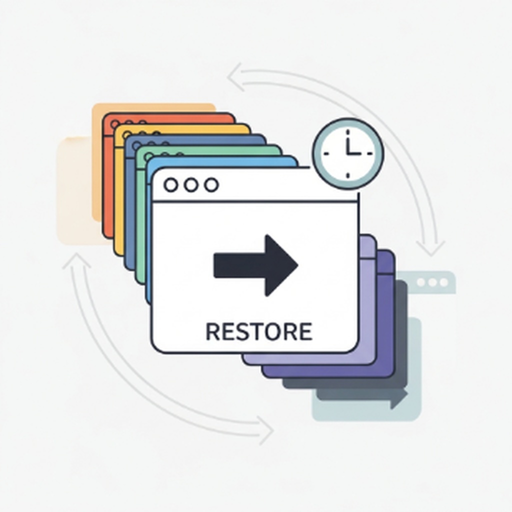 구글 크롬 브라우저 상단 탭 실수로 닫았을 때 단축키로 바로 되살리는 법