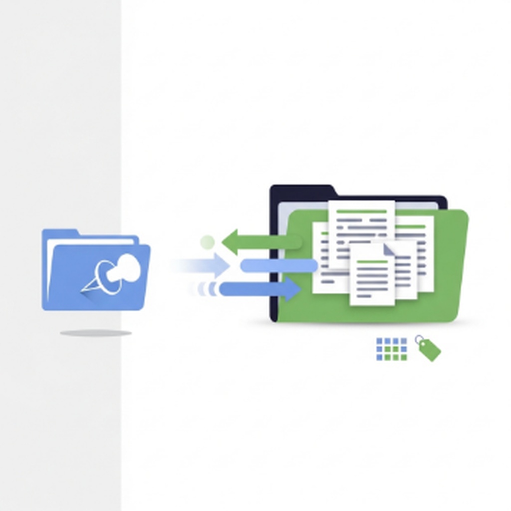 윈도우 탐색기 즐겨찾기 폴더 고정 및 이름 변경으로 업무 효율 높이는 방법