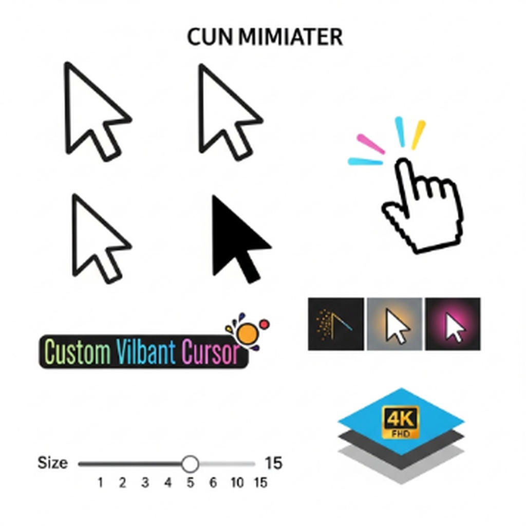 윈도우 11 마우스 커서 크기 키우고 눈에 띄는 색상으로 변경하는 법