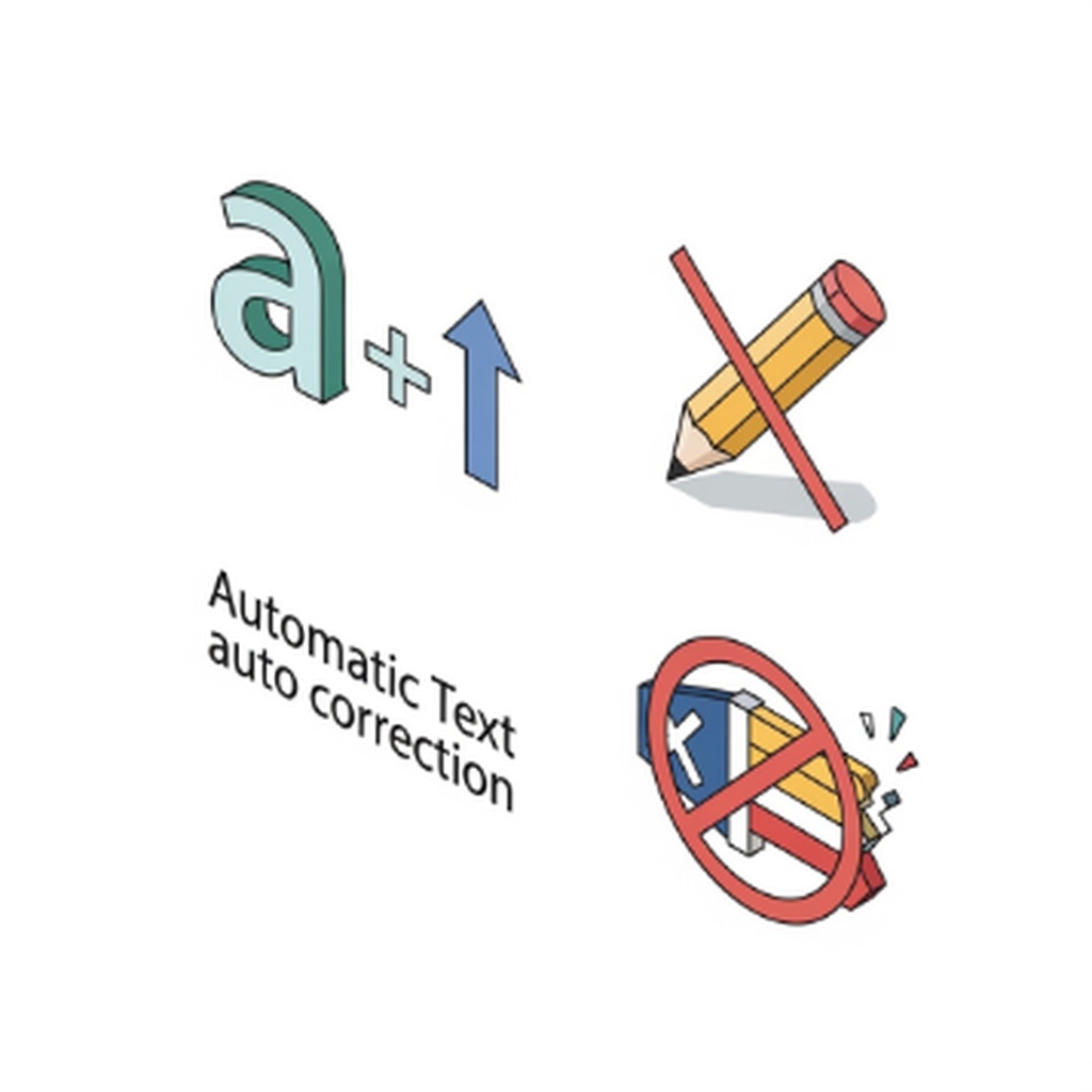 엑셀 첫 글자 대문자 자동 변환 방지 및 한영 오타 교정 해제 방법