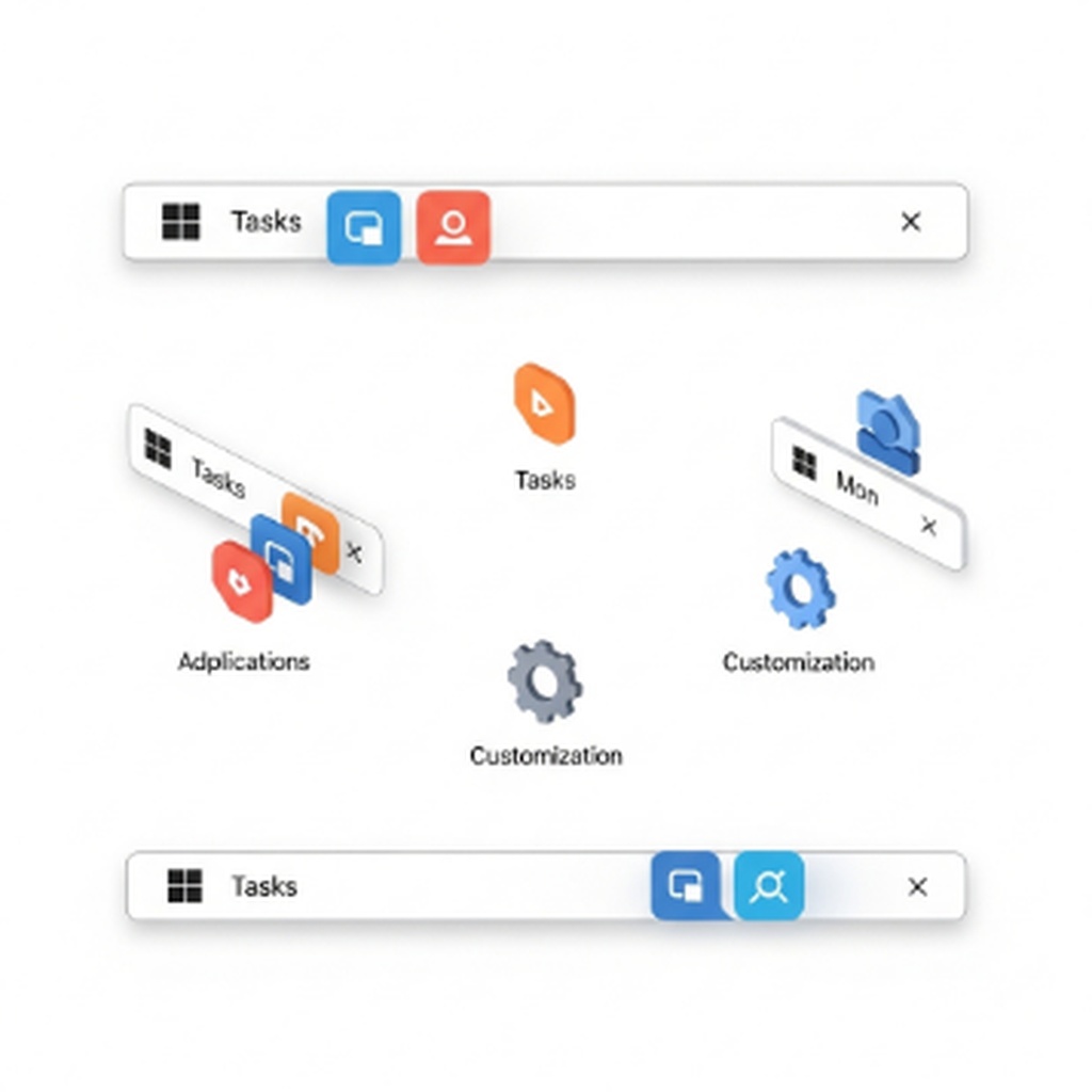 윈도우 11 작업표시줄 위치 위나 옆으로 옮기는 방법과 레지스트리 설정