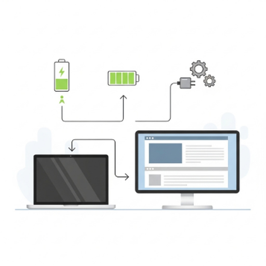 노트북 덮개 닫아도 모니터 화면 안 꺼지게 설정하는 방법