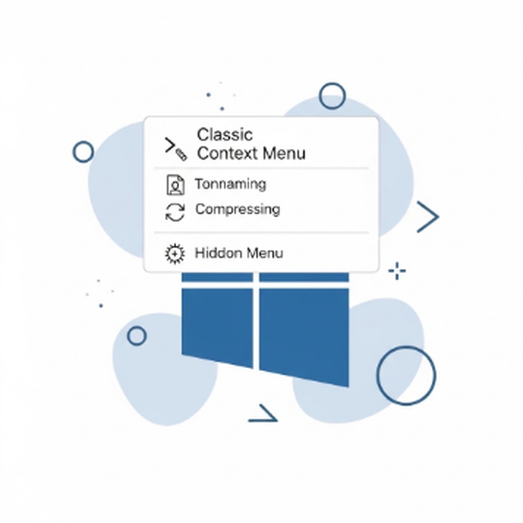 윈도우 11 마우스 오른쪽 클릭 메뉴 이전 버전으로 되돌리는 방법