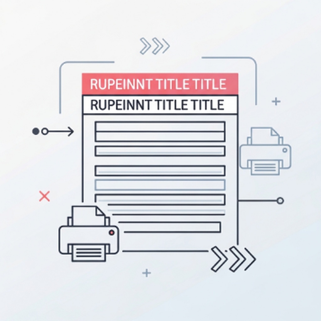 엑셀 인쇄 시 제목 행이 매 페이지마다 나오게 설정하는 방법