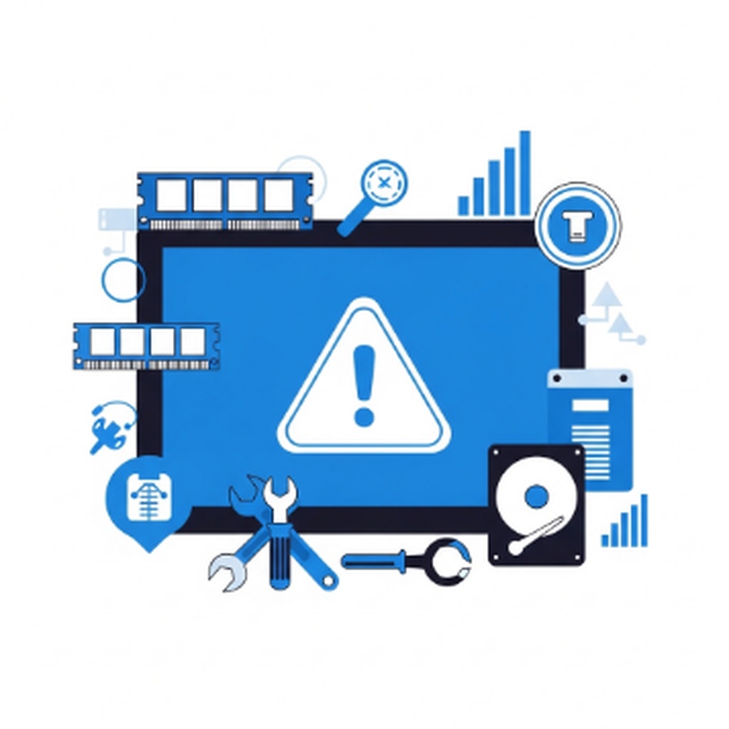 컴퓨터 블루스크린 오류 코드 확인 및 원인 해결 방법