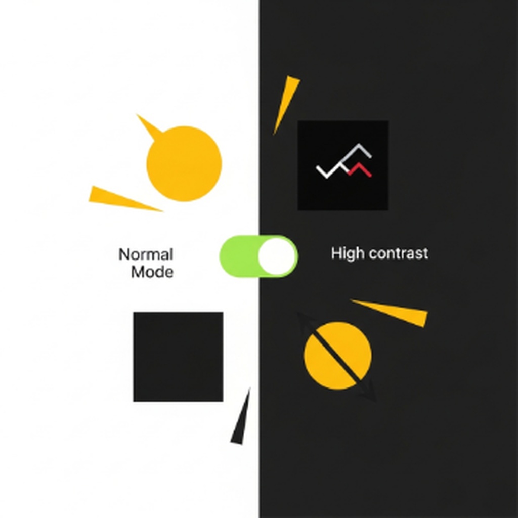 윈도우 화면 색상 반전 해결법 고대비 모드 단축키로 1초 만에 복구하기