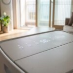 lg 제습기 터치 조작 패널